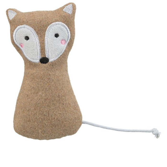 Trixie Lis zabawka dla kota materiał 13cm z kocimiętką