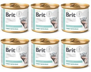 Brit Grain Free Veterinary Diet Cat Struvite 6x200g