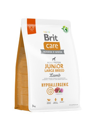 Brit Care Dog Hypoallergenic Junior Large Breed z jagnięciną 3kg