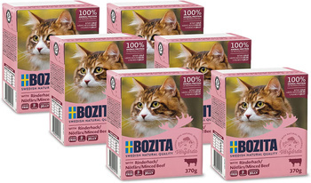 Bozita Feline Wołowina w Galaretce 6x370g