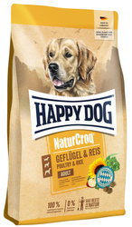 Happy Dog Naturcroq z drobiem i ryżem 11kg