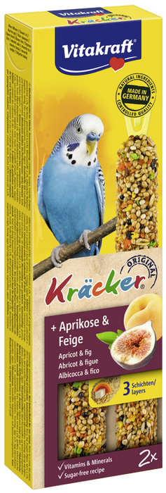 Vitakraft Kracker 2 szt. figa i morela dla papug 