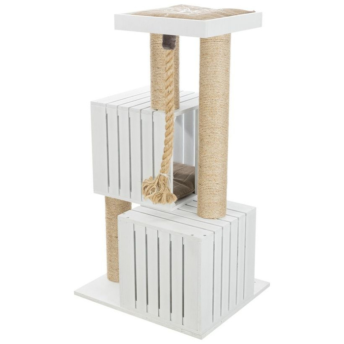 Trixie drapak stojący dla kota Be Nordic Skadi biały 62x52x114cm