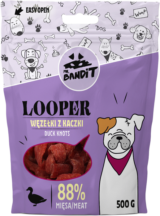 Mr. Bandit Looper węzełki z kaczki 500g