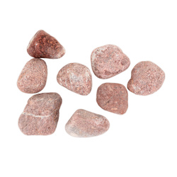Terra Natura Kamienie kruszone tumbled red 30-50mm do akwarium terrarium 10kg/opak