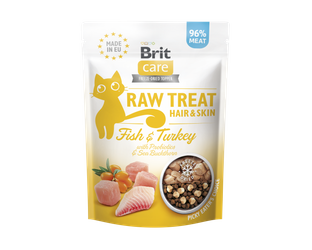 Brit Care Raw Treat Cat Hair& Skin 40g