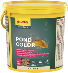 Sera Pond Color 3.800 ml granulat pokarm wybarwiający dla ryb stawowych