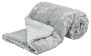 Trixie Jimmy Soft koc dla psa/kota miękki plusz jasnoszary 150x100cm