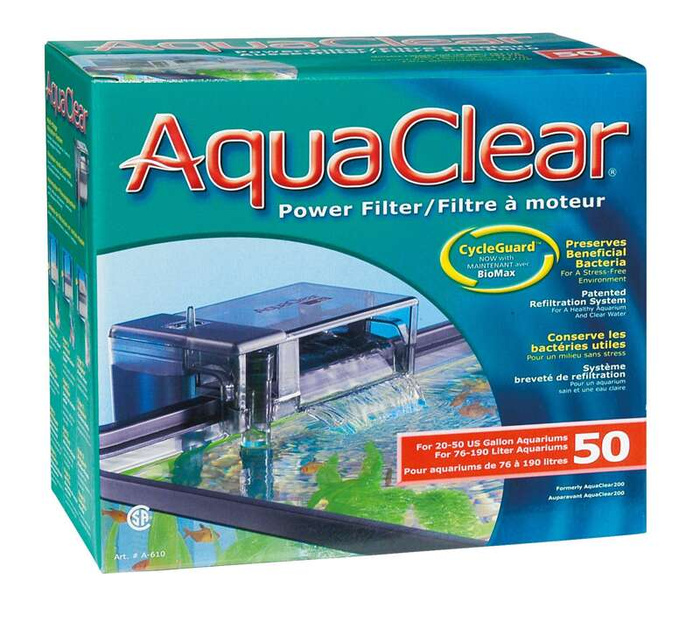 AquaClear Filtr kaskadowy AquaClear 50 Powerfilter 6W