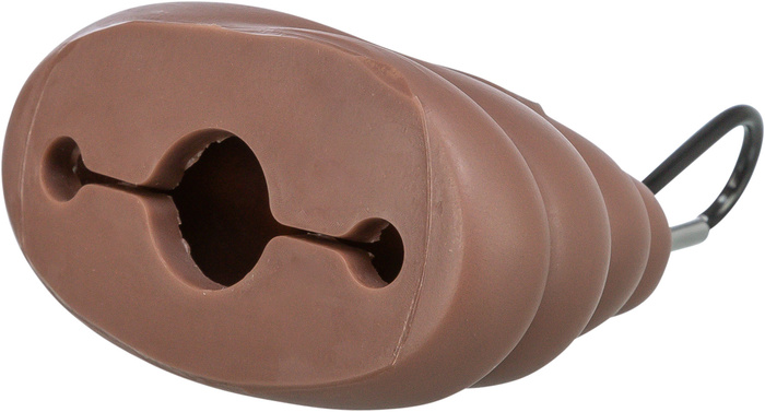 Trixie Poop emoji pojemnik na woreczki na odchody 8x5cm + 15 woreczków