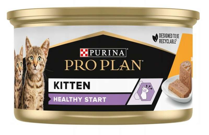 Purina Pro Plan Kitten mus z kurczakiem 24x85g