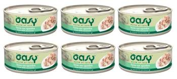 OASY Natural Adult Tuńczyk z makrelą 6x150g