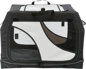 Trixie Box transportowy Vario 20 S: 61x43x46cm nylon czarno-szary