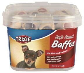 Trixie Soft Snack Baffos krążki wołowe 140g