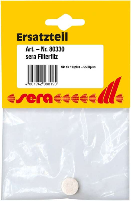 Sera Filtr powietrza do Air 110 plus, Air 275 R plus + 550 R plus