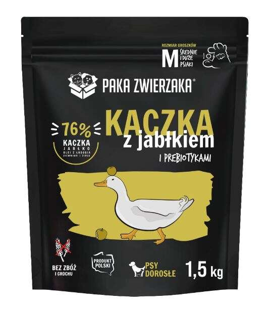 Paka Zwierzaka Seven’th Heaven Kaczka Jabłko 1,5kg