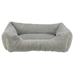 Trixie Vital Jonna legowisko ortopedyczne plusz sztruksowy szare 60x50cm