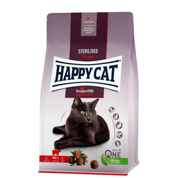 Happy Cat Sterilised z wołowiną bawarską 1,3kg