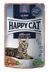 HappyCat Culinary Adult łosoś atlantycki w sosie 85g