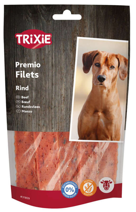 Trixie Premio Filets Przysmak dla psa wołowina 80 g