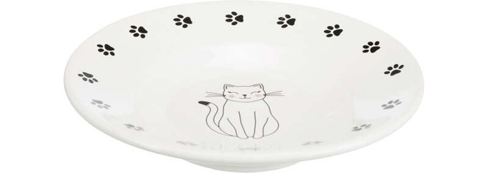 Trixie Miska ceramiczna dla ras krótkopyslkich o 15cm biała