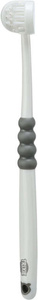 Trixie Trójstronna szczoteczka do zębów dla psa/kota biało/szara 18 cm