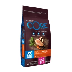 Core Adult Original karma sucha dla dorosłych psów dużych ras kurczak 10+2 kg