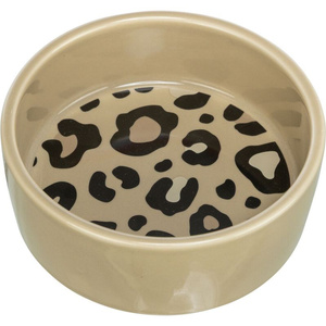 Trixie Leo miska ceramiczna w panterkę mix kolorów 0,3l/12cm