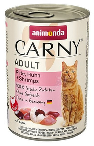 Animonda CARNY Adult Wołowina z Indykiem i Krewetkami 400g