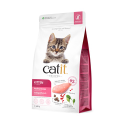 CatIt Recipes Kitten karma sucha dla kociąt drób 400g