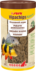 Sera Vipachips Nature 1.000 ml chipsy tonące pokarm podstawowy