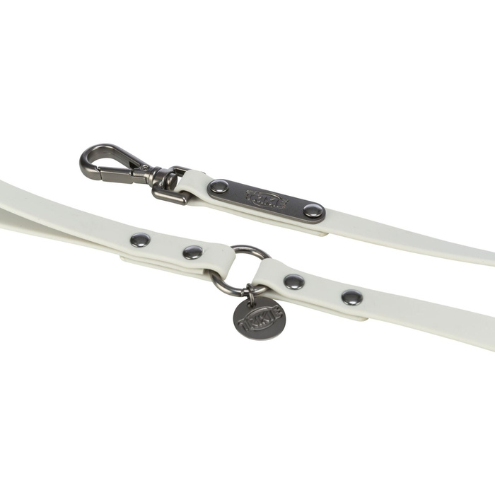 Trixie Smycz CityStyle S-M: 1,20 m/13mm jasnoszara PVC
