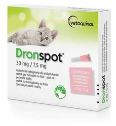 DRONSPOT Krople dla Kotów 0,5kg-2,5kg 2szt