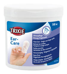 Trixie Ear Care czyste uszy nakładki na palce 50szt.