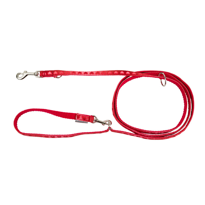 Barry King Smycz regulowana Love Heart 10mm/220cm czerwona w serca