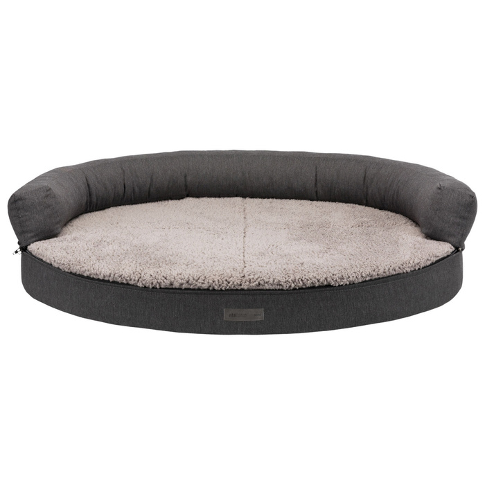 Trixie Vital Bendson sofa ortopedyczna okrągła szara 75×60cm