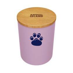 Animal Island Pojemnik na karmę dla psa M Różowy 3L