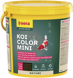 Sera Koi Color Mini 3.800 ml granulat pokarm postawowy dla Koi