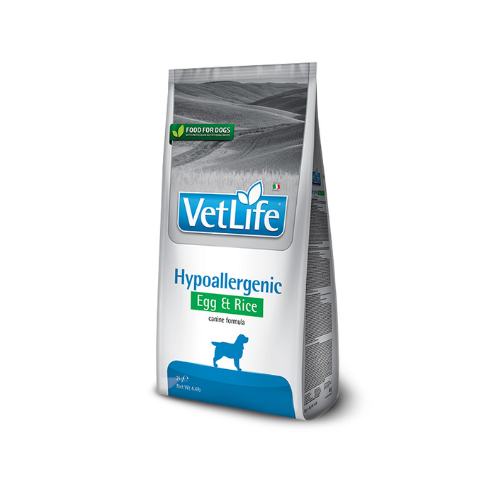 Farmina Vet Life Pies HYPOALLERGENIC Jajka i Ryż 12kg
