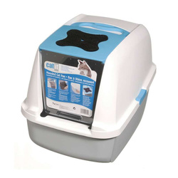 Catit kuweta zabudowana szara 43x57x50cm