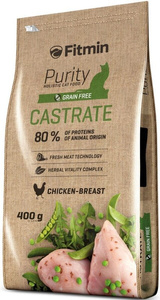 Fitmin cat Purity Castrate 400 g Kurczak