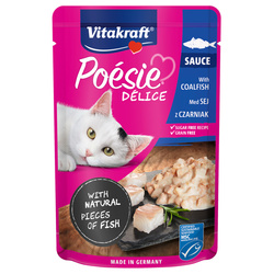 Vitakraft Poesie 85g Deli Sauce Czarniak
