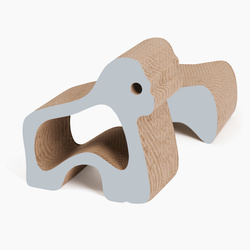 Catit Zoo Scratcher Goryl drapak dla kota kartonowy 36x22,5x38cm 2w1