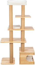 Trixie Thiago drapak dla kota drewniany z platformami 147cm