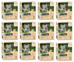 Bozita Feline Kitten Kurczak w Sosie 12x370g