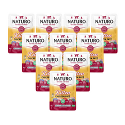 Naturo Kitten Grain Free Paté Kurczak 12x85g