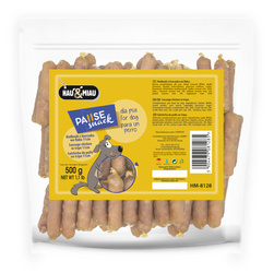 Hau&Miau kiełbaski z kurczaka we flaku 11cm 500g