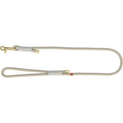 Trixie Smycz Soft Rope S-XL: 1m/10mm szara/jasnoszara nylon