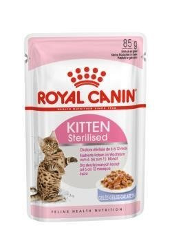 Royal Canin Kitten Sterilised 85g w galarecie