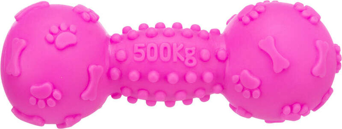 Trixie Hantel vinylowy średni 19cm dla psa